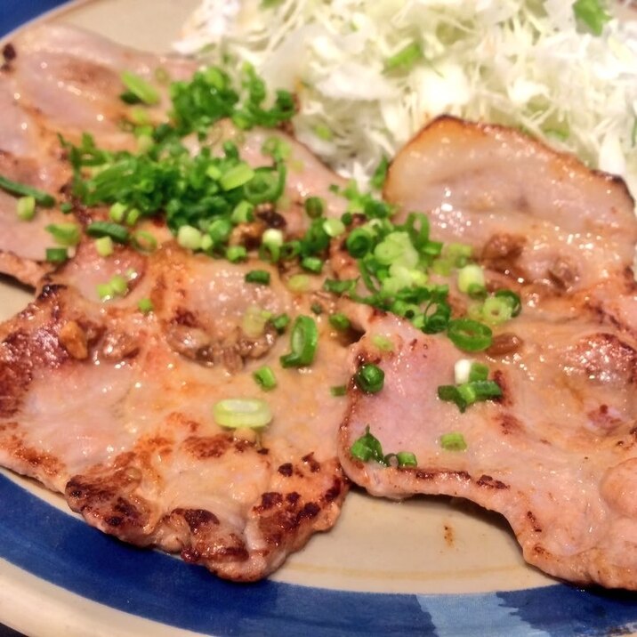 豚肉のもろみ焼き